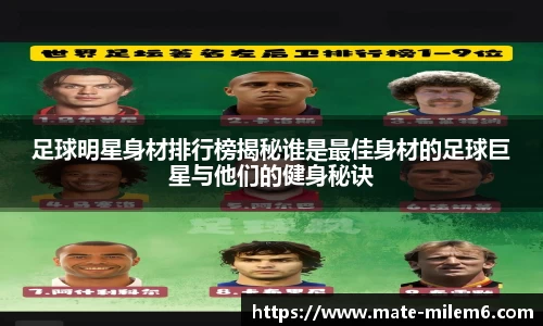 足球明星身材排行榜揭秘谁是最佳身材的足球巨星与他们的健身秘诀